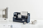 Sysmax | Neo Desk Organizer | Adjustable Compartments| Prussian Blue