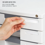 Sysmax | Lockable File Cabinet | 5 Drawers | Blue |New Max | For Office School  & Hospital