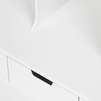 Sysmax | Olio Book Rack with 3 Compartments | 3 Drawers | Organiser | White