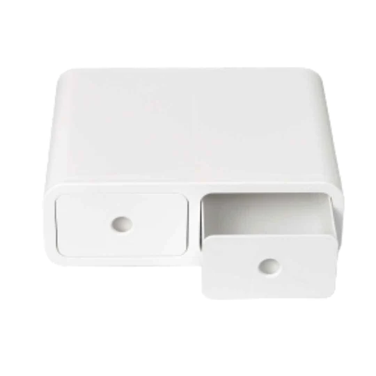 Sysmax | Storage Box | Monitor Stand | White | For Office & Home