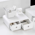 Sysmax | Storage Box | Monitor Stand | Dark Grey | For Office & Home | Olio Box