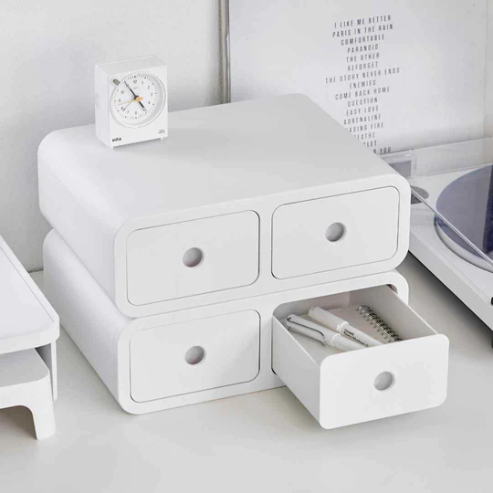 Sysmax | Storage Box | Monitor Stand | Dark Grey | For Office & Home | Olio Box