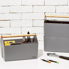 Litem | Multi Utility Storage Basket | Grey |  Palo | For Office Home & Kitchen