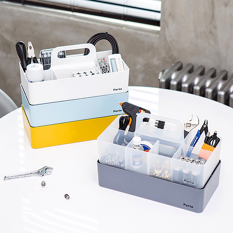 Litem | Portable | Stackable | Porta Organizer | Mint |For Office Home & Kitchen