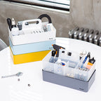 Litem | Portable | Stackable | Porta Organizer | Yellow |For Office Home & Kitchen