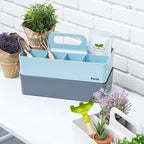 Litem | Portable | Stackable | Porta Organizer | Yellow |For Office Home & Kitchen