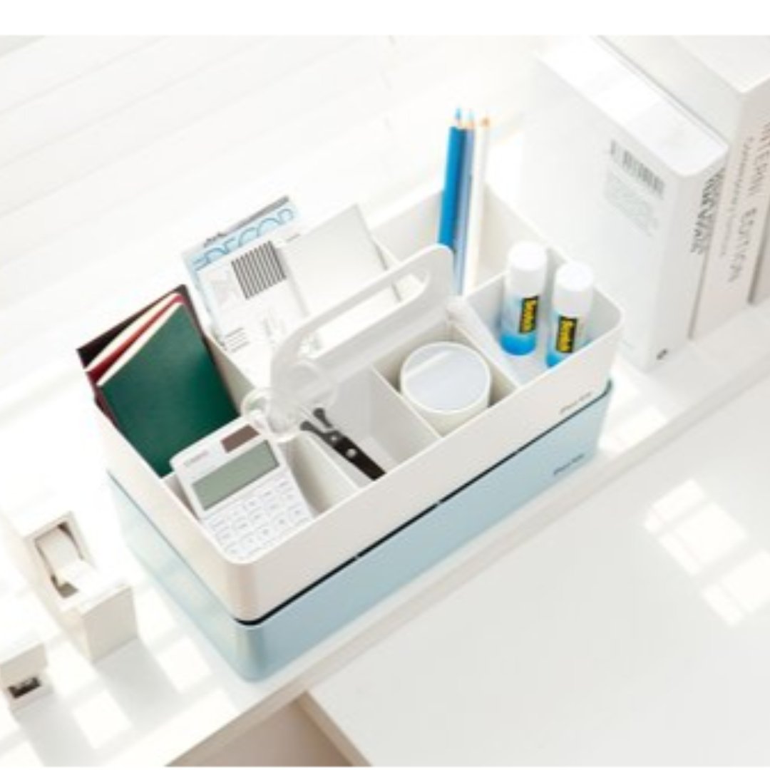 Litem | Portable | Stackable | Porta Organizer | Smog |For Office Home & Kitchen