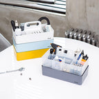 Litem | Portable | Stackable | Porta Organizer | Smog |For Office Home & Kitchen