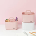 Litem | Portable | Stackable | Organizer | Pink | Porta Vita | For Office  Home & Kitchen