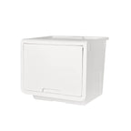 Litem | Multi Utility Storage  Box |Organizer  | Ivory | Roomax Cube Plus | For Office & Home