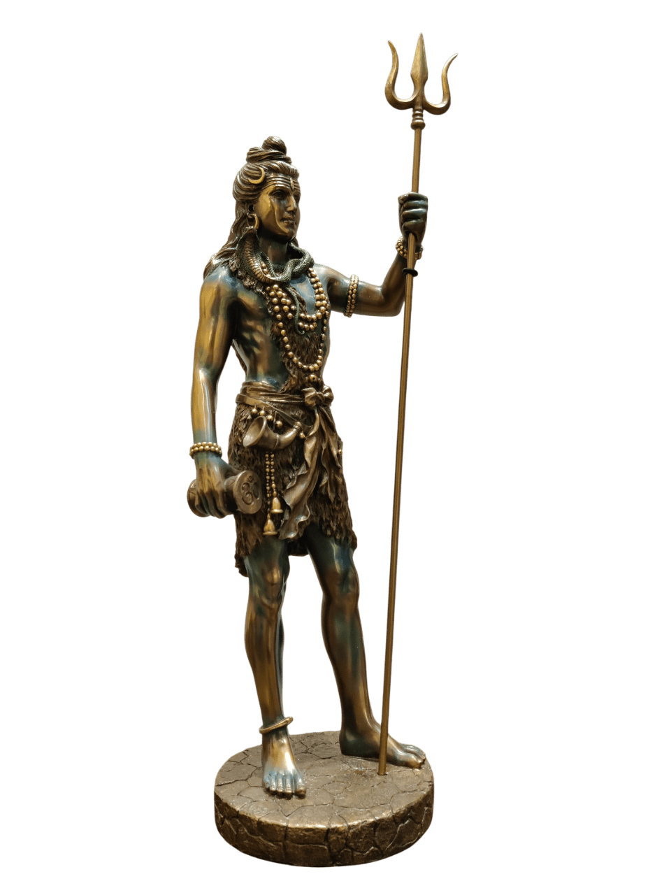Lord Shiva Statue – Mahadev with Trishul - Satyam Collection