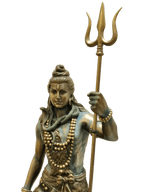 Lord Shiva Statue – Mahadev with Trishul - Satyam Collection