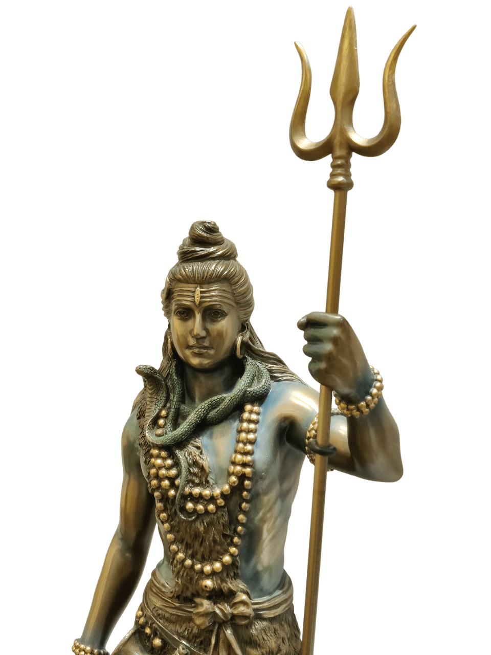 Lord Shiva Statue – Mahadev with Trishul - Satyam Collection