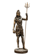 Lord Shiva Statue – Mahadev with Trishul - Satyam Collection