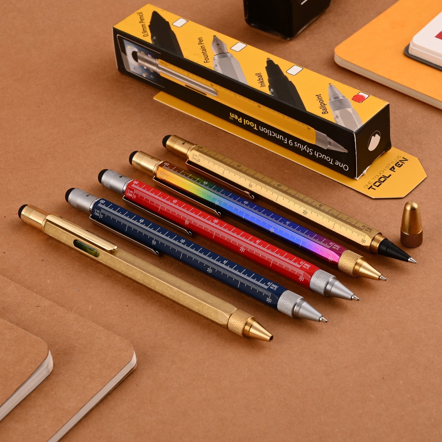 Monteverde 9 Function Tool Ball Pen - Navy Blue CT - penpencilink