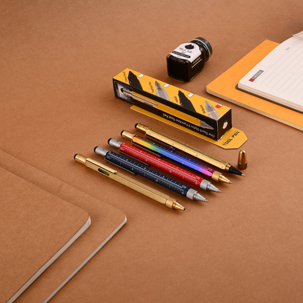 Monteverde 9 Function Tool Ball Pen - Rainbow GT - penpencilink