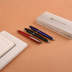 Monteverde Aldo Domani Ball Pen - Brown GT - penpencilink