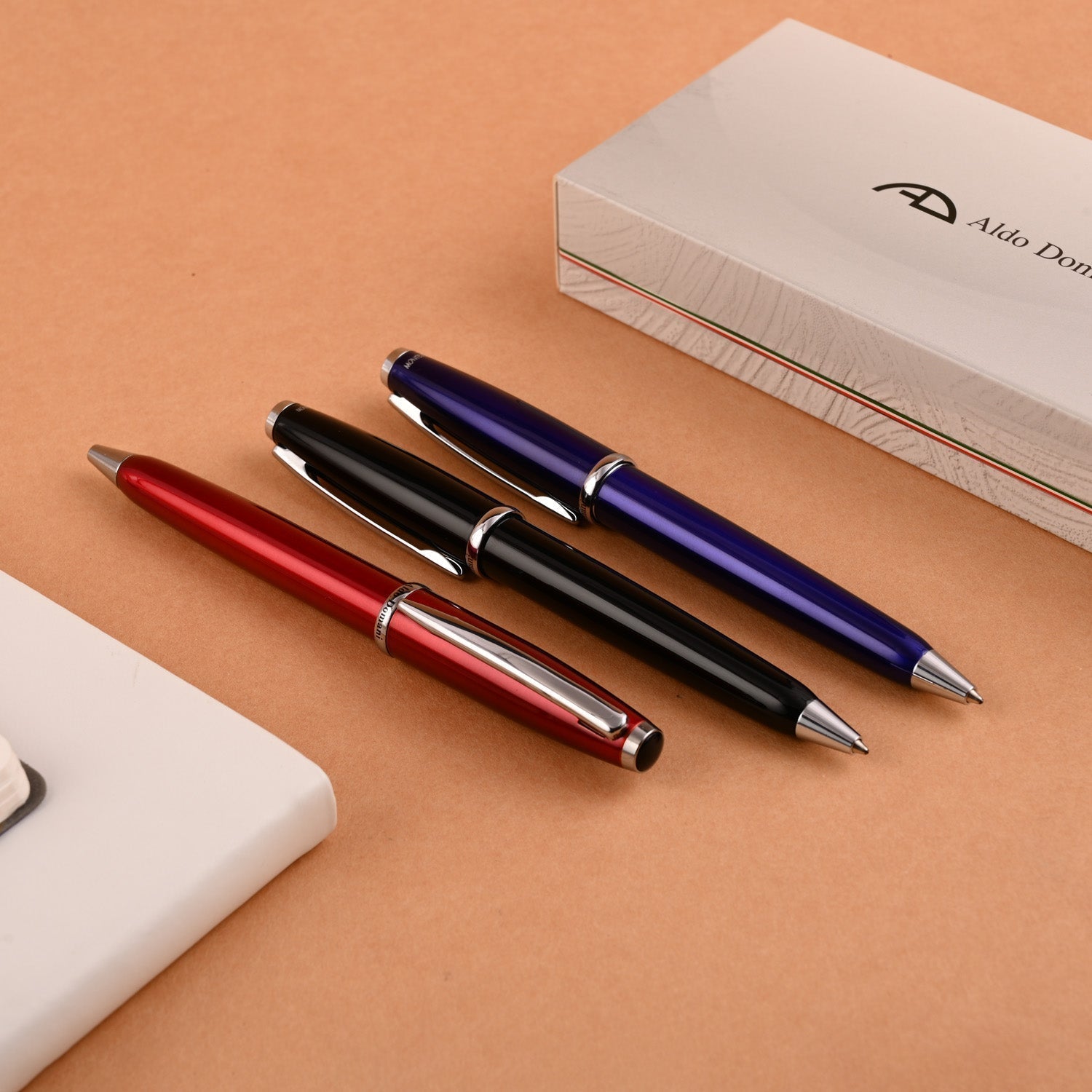 Monteverde Aldo Domani Ball Pen - Brown GT - penpencilink