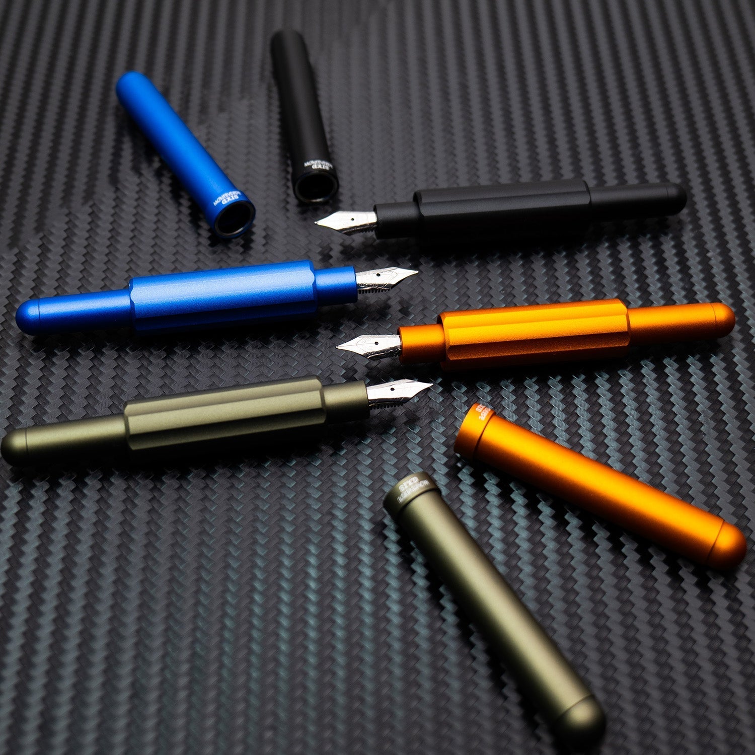 Monteverde Axis Fountain Pen - Matte Black - penpencilink