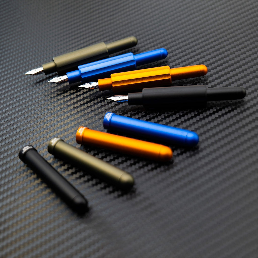 Monteverde Axis Fountain Pen - Matte Black - penpencilink