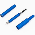 Monteverde Axis Fountain Pen - Matte Blue - penpencilink