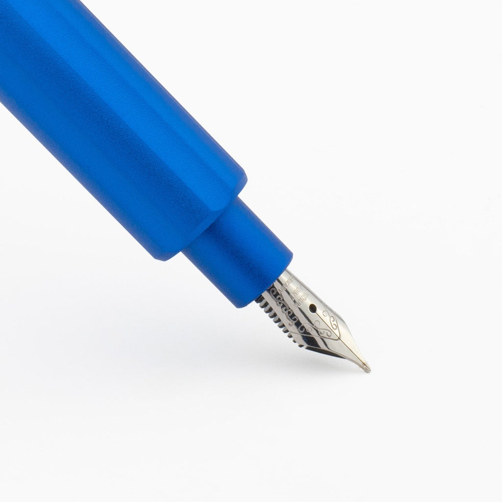 Monteverde Axis Fountain Pen - Matte Blue - penpencilink