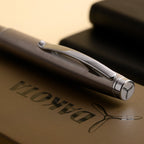 Monteverde Dakota Fountain Pen - Stainless Steel CT - penpencilink