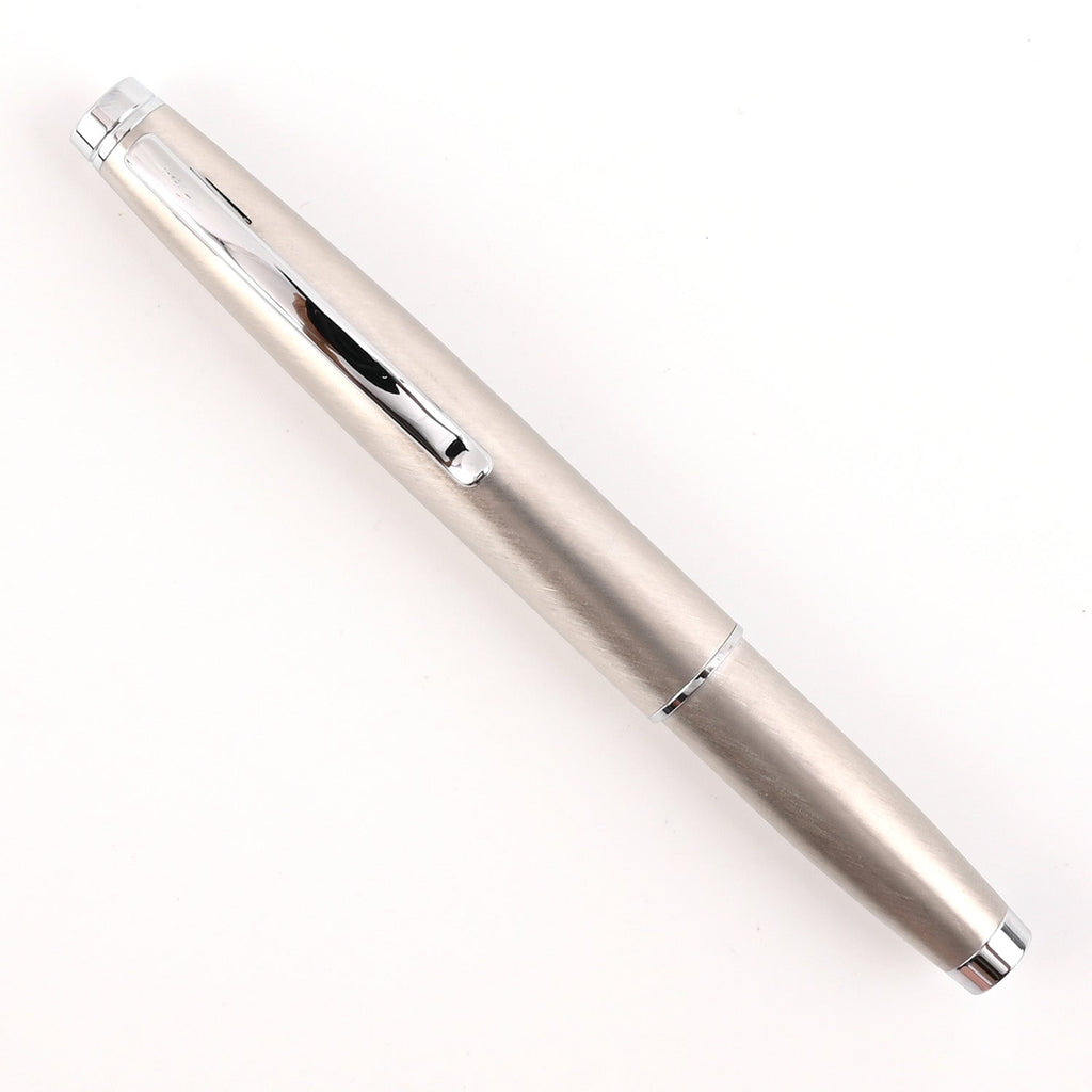 Monteverde Dakota Fountain Pen - Stainless Steel CT - penpencilink