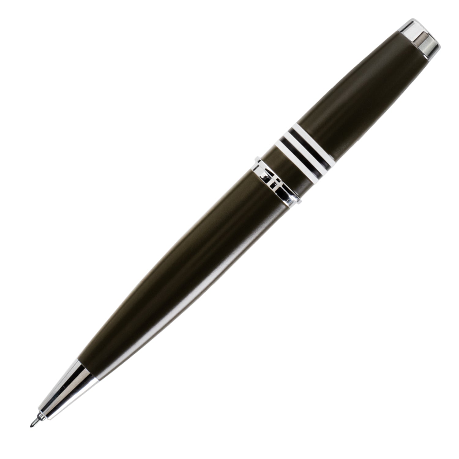 Monteverde Dakota Roller Ball Pen - Military Green CT - penpencilink