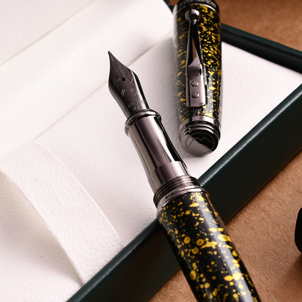 Monteverde Invincia Vega Fountain Pen - Starlight Yellow - penpencilink