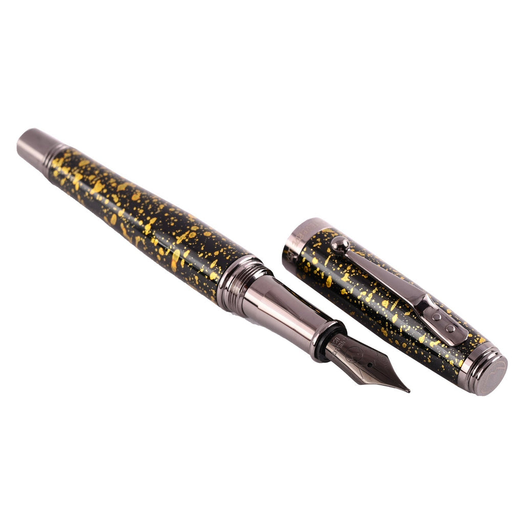 Monteverde Invincia Vega Fountain Pen - Starlight Yellow - penpencilink
