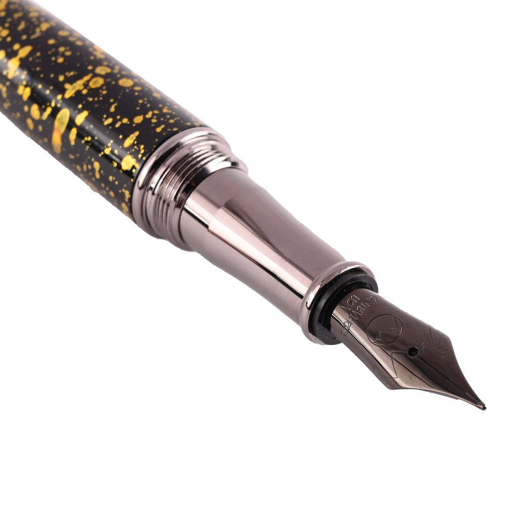 Monteverde Invincia Vega Fountain Pen - Starlight Yellow - penpencilink