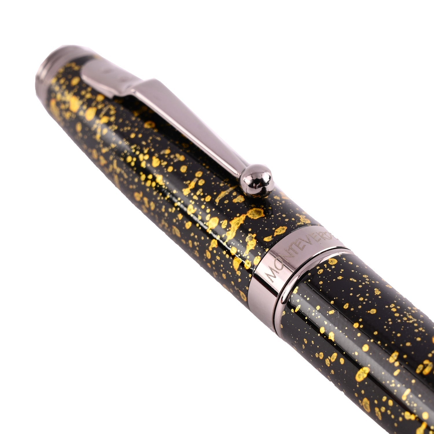 Monteverde Invincia Vega Fountain Pen - Starlight Yellow - penpencilink