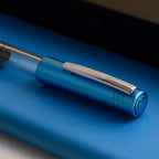Monteverde MP1 Fountain Pen - Bright Blue CT - penpencilink