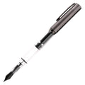 Monteverde MP1 Fountain Pen - Coal Grey PVD - penpencilink