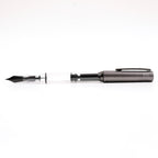 Monteverde MP1 Fountain Pen - Coal Grey PVD - penpencilink
