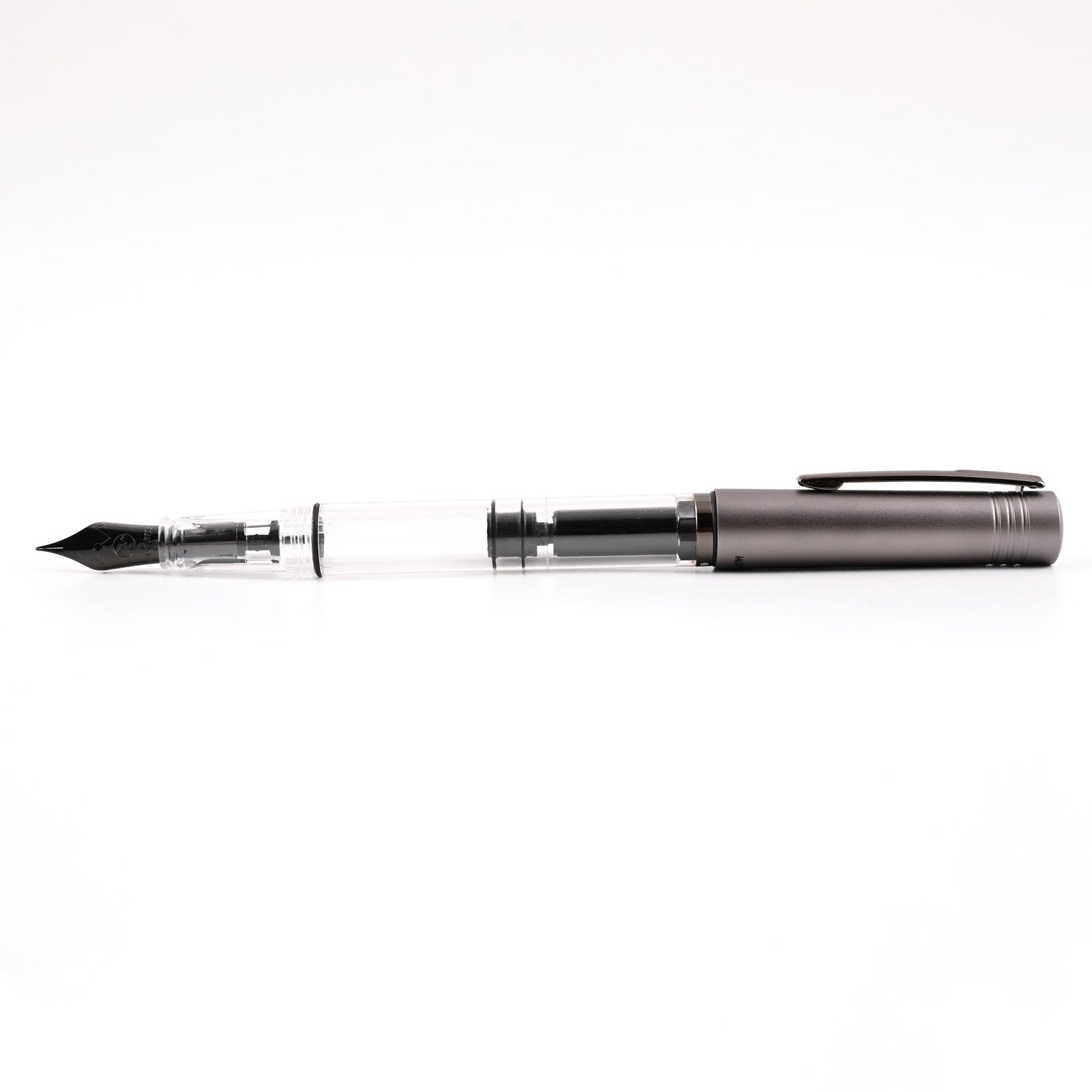 Monteverde MP1 Fountain Pen - Coal Grey PVD - penpencilink
