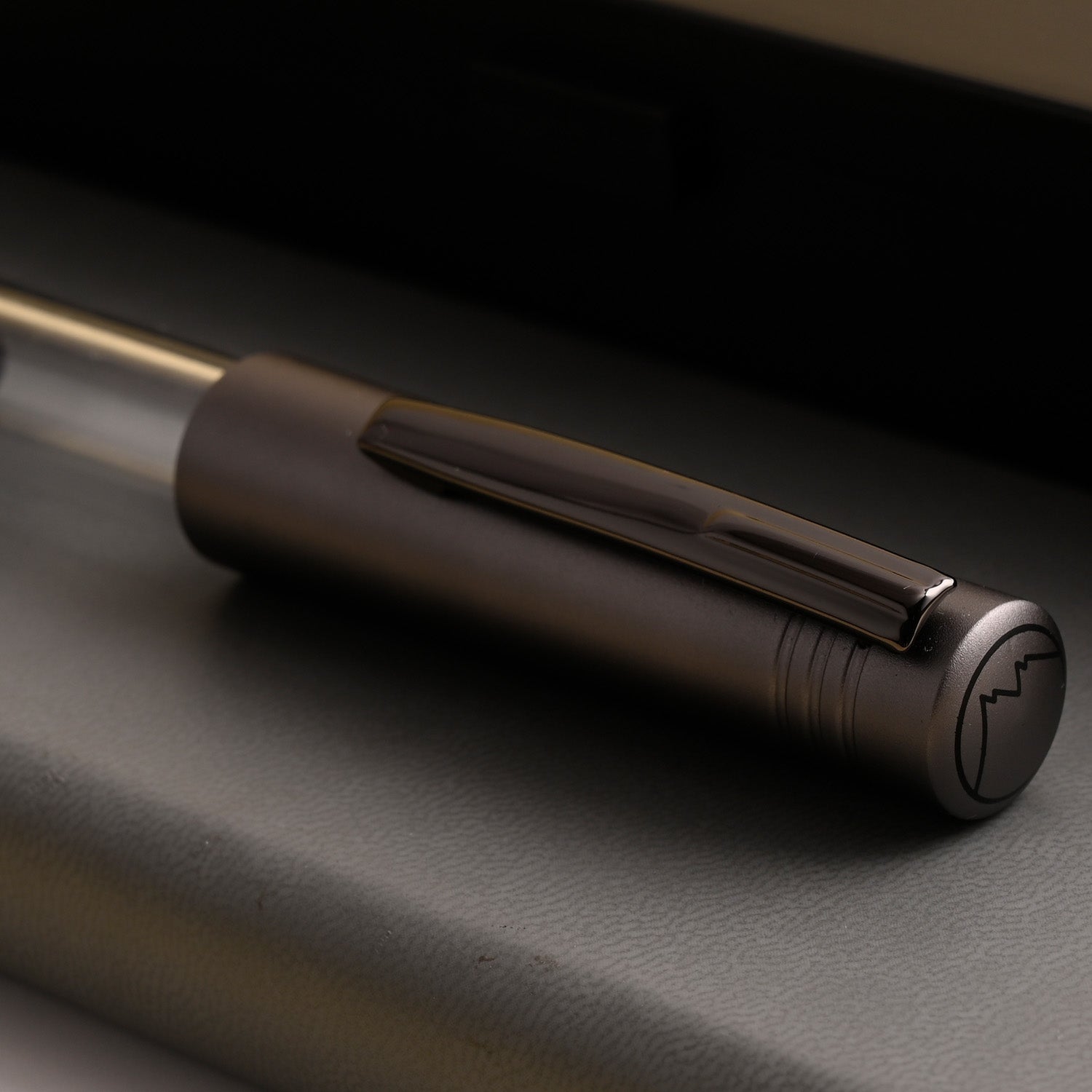 Monteverde MP1 Fountain Pen - Coal Grey PVD - penpencilink