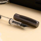 Monteverde MP1 Fountain Pen - Coal Grey PVD - penpencilink