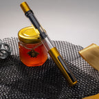 Monteverde MP1 Fountain Pen - Honey Yellow PVD - penpencilink