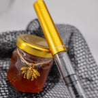 Monteverde MP1 Fountain Pen - Honey Yellow PVD - penpencilink