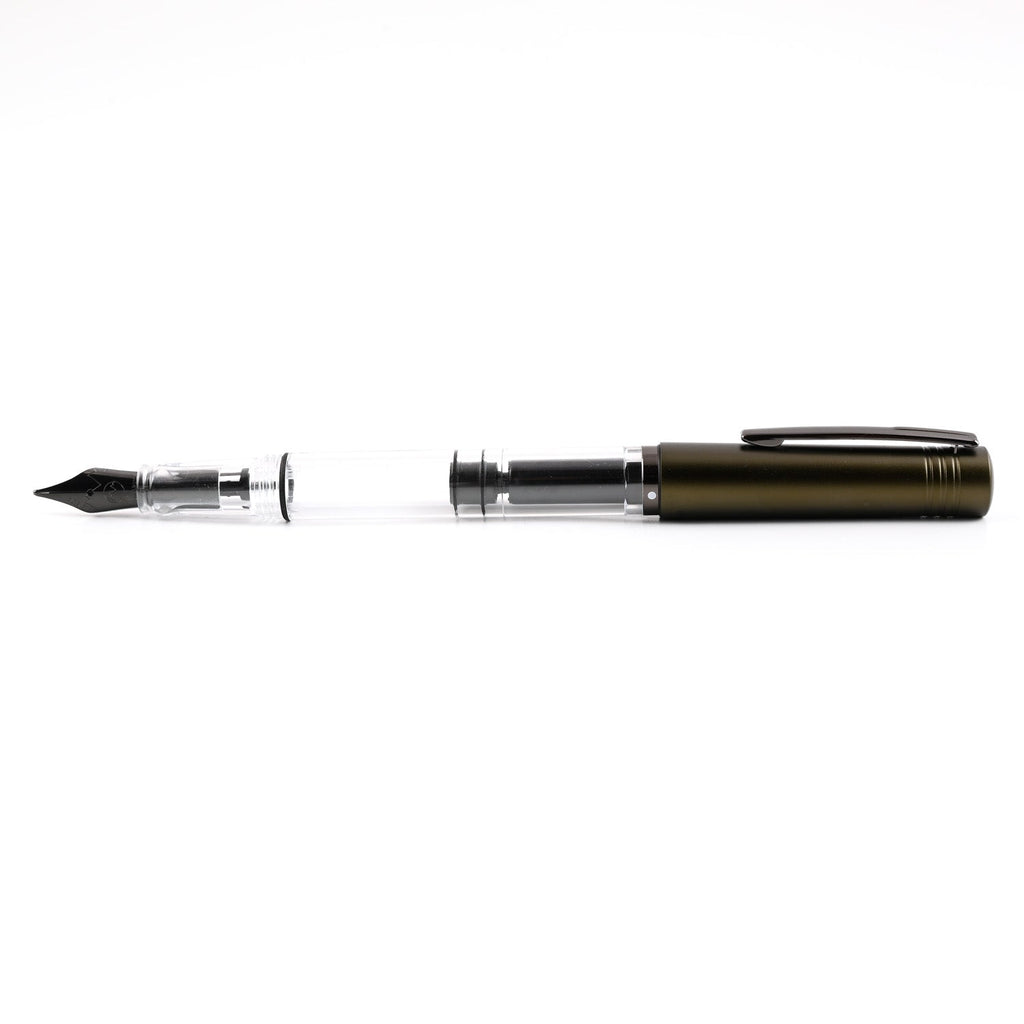 Monteverde MP1 Fountain Pen - Olive Green RT - penpencilink