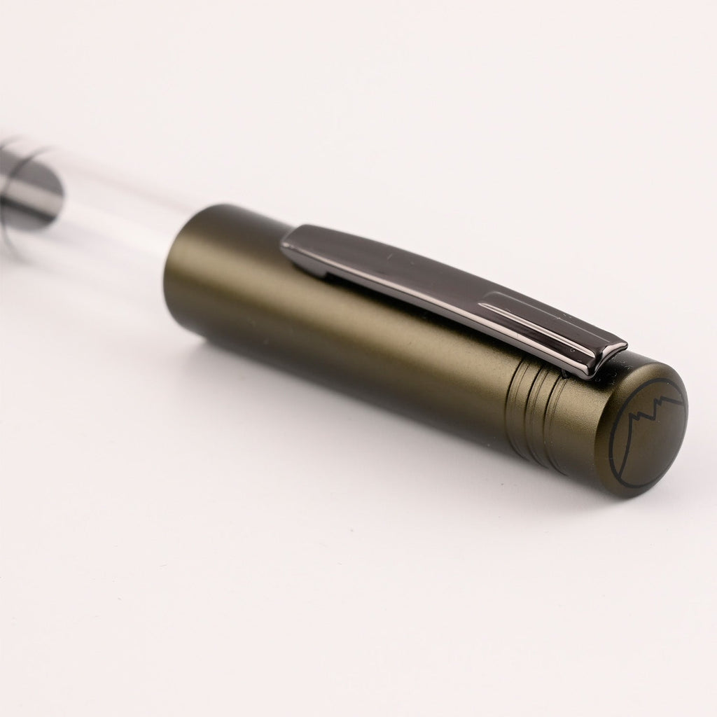 Monteverde MP1 Fountain Pen - Olive Green RT - penpencilink