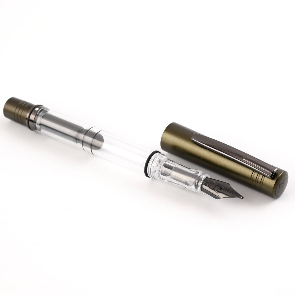 Monteverde MP1 Fountain Pen - Olive Green RT - penpencilink