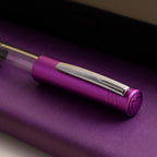 Monteverde MP1 Fountain Pen - Purple Frost CT - penpencilink