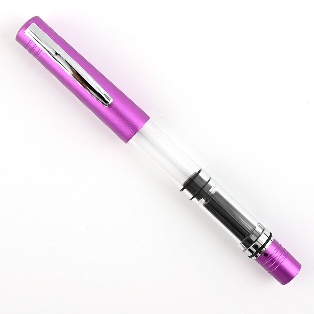 Monteverde MP1 Fountain Pen - Purple Frost CT - penpencilink