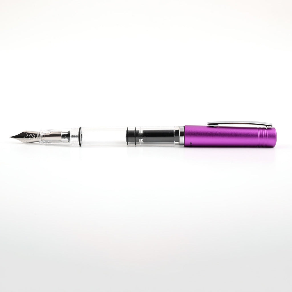 Monteverde MP1 Fountain Pen - Purple Frost CT - penpencilink