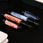 Monteverde Prima Fountain Pen - Red Swirl BT - penpencilink