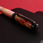 Monteverde Prima Fountain Pen - Red Swirl BT - penpencilink