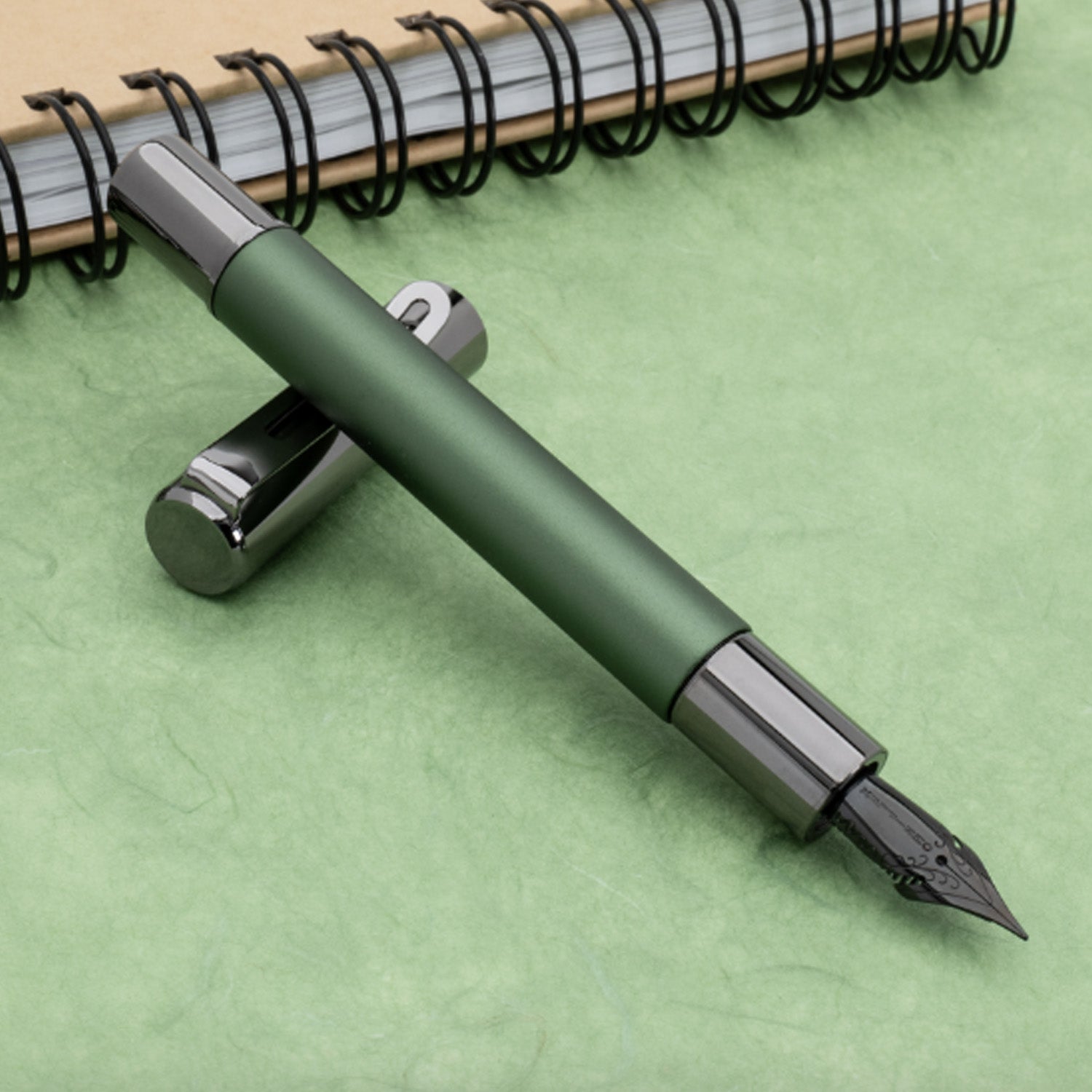 Monteverde Ritma Fountain Pen - Green - penpencilink